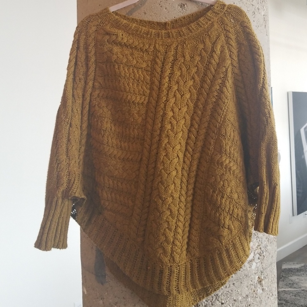 Fun layering sweater from Anthro